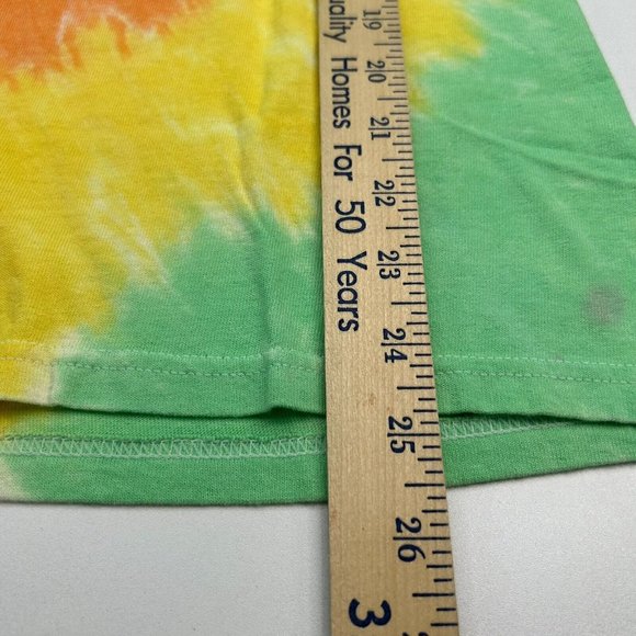 Simply Southern T-Shirt Womens Small Tie Dye Sea Turtle Daisy Pink Blue Green - Picture 6 of 7